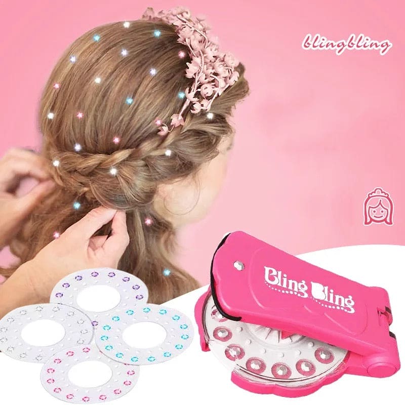Automatic Hair Braider, Braiding Hairstyle Tools Twist Machine, Girls Hair Gems Kit, Gems Blingers Deluxe Set Toy, Pretend Play Jewel Refill Set, Hair Shining Glitter Drill Toy, Glitter Drill Toy, Decoration Deluxe Set Automatic Hair Braider, Braiding Hairstyle Tools Twist Machine, Girls Hair Gems Kit, Gems Blingers Deluxe Set Toy, Pretend Play Jewel Refill Set, Hair Shining Glitter Drill Toy, Glitter Drill Toy, Decoration Deluxe Set